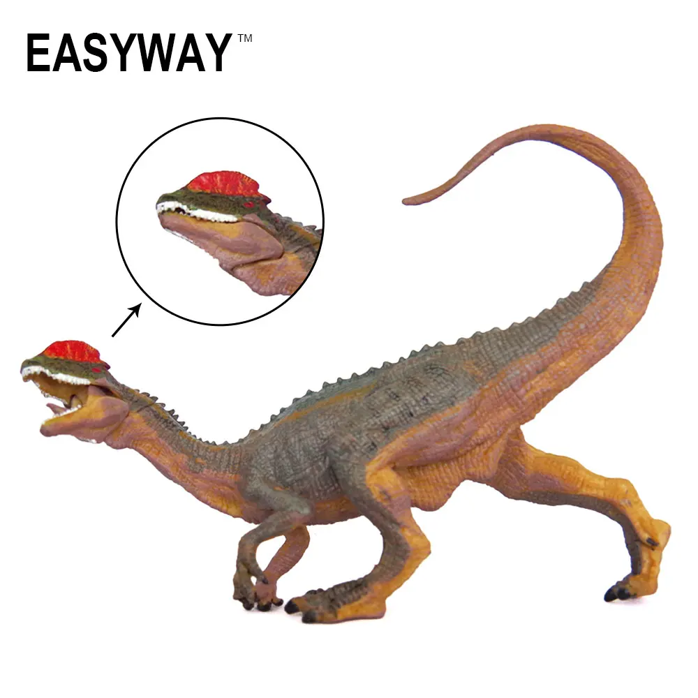 Mr.Froger Dilophosaurus модель игрушки милый динозавр подвижные Классические Детские