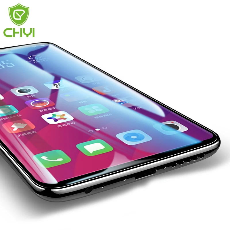 CHYI стекло для oppo find X защитная пленка экрана с полным покрытием F7 из закаленного