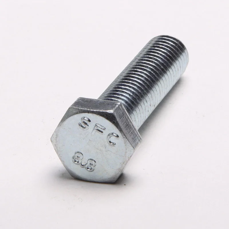 4 шт. высокопрочные болты с шестигранной головкой винты 8 оцинкованные