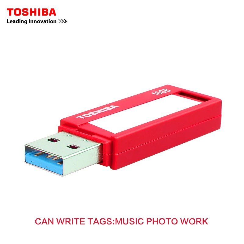 TOSHIBA USB флэш накопитель 16 ГБ реальная емкость V3DCH 3 0 16G качественная карта памяти