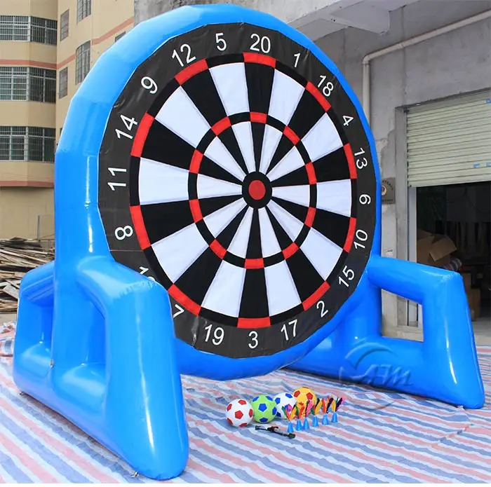 HI Bouncia New Design 2 Sides Inflatable Foot Darts for Sale Air Sealed Dart Game with factory price | Игрушки и хобби