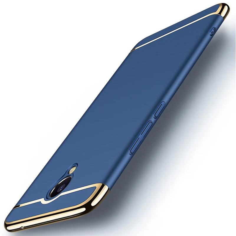 Противоударный чехол для Meizu M5 Note полное покрытие жесткий бампер защита Матовый