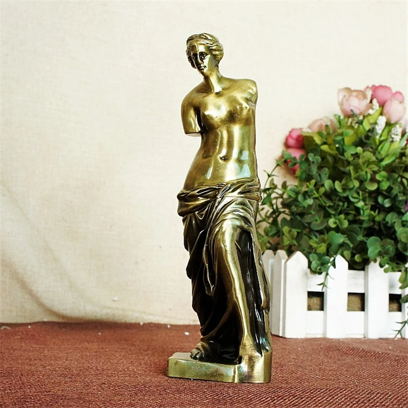 

Знаменитая статуя Венера де Мило модель Металлические Мини фигурки коллекции украшение дома художественная оценка эскиз практика