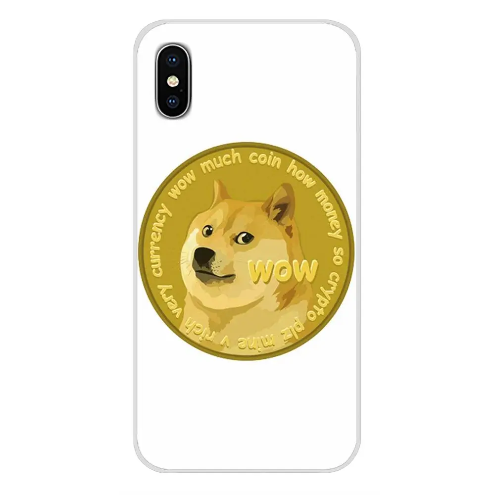 Аксессуары чехол для телефона Doge Dollar Meme Mone Art Apple iPhone X XR XS MAX 4 4S 5 5S 5C SE 6 6S 7 8 Plus ipod touch