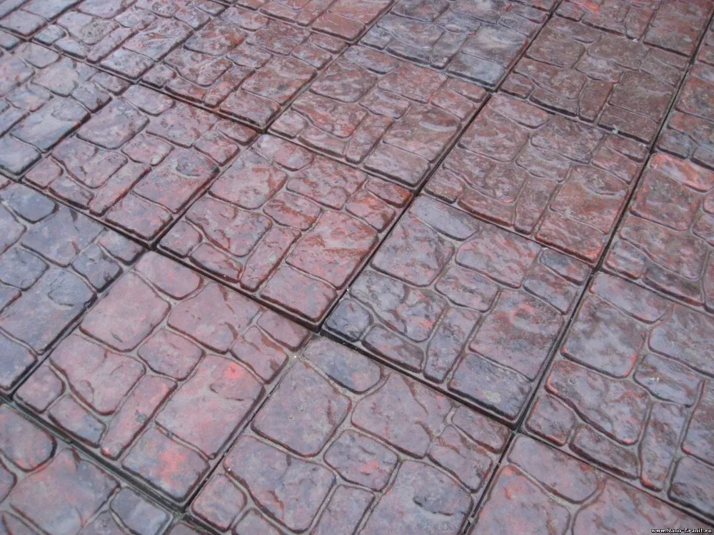 1 шт. пластиковые формы для тротуарной плитки бетонная плитка Каунас каменная