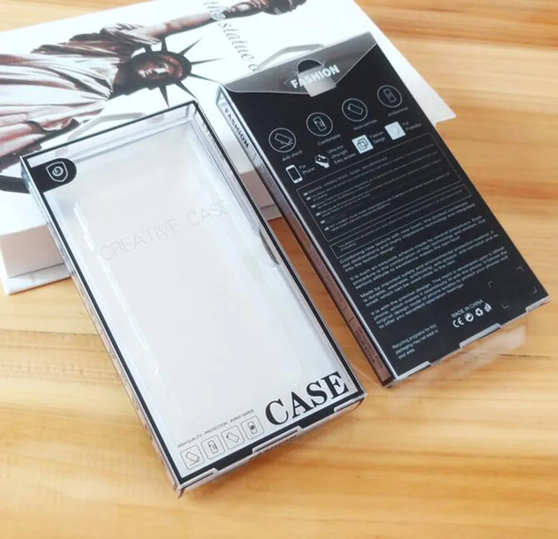 Роскошная ПВХ упаковочная коробка с лотком для Iphone XR 8 11 7 6 5 дюймов Coque Fundas Чехол