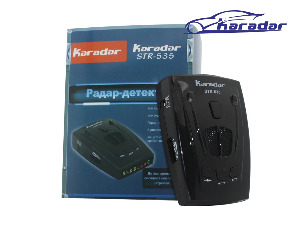 Karadar анти полиция стрелка/робот радар-детектор для России STR535 | Автомобили и