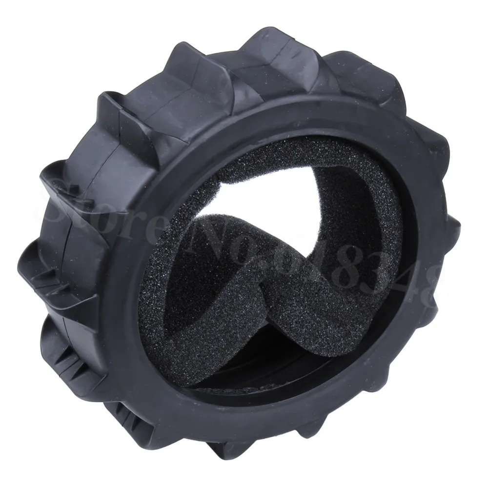 4 шт. RC 1/8 Багги снег песок весло шины с поролоновыми вставками OD: 125 мм ID: 80 ширина: 43