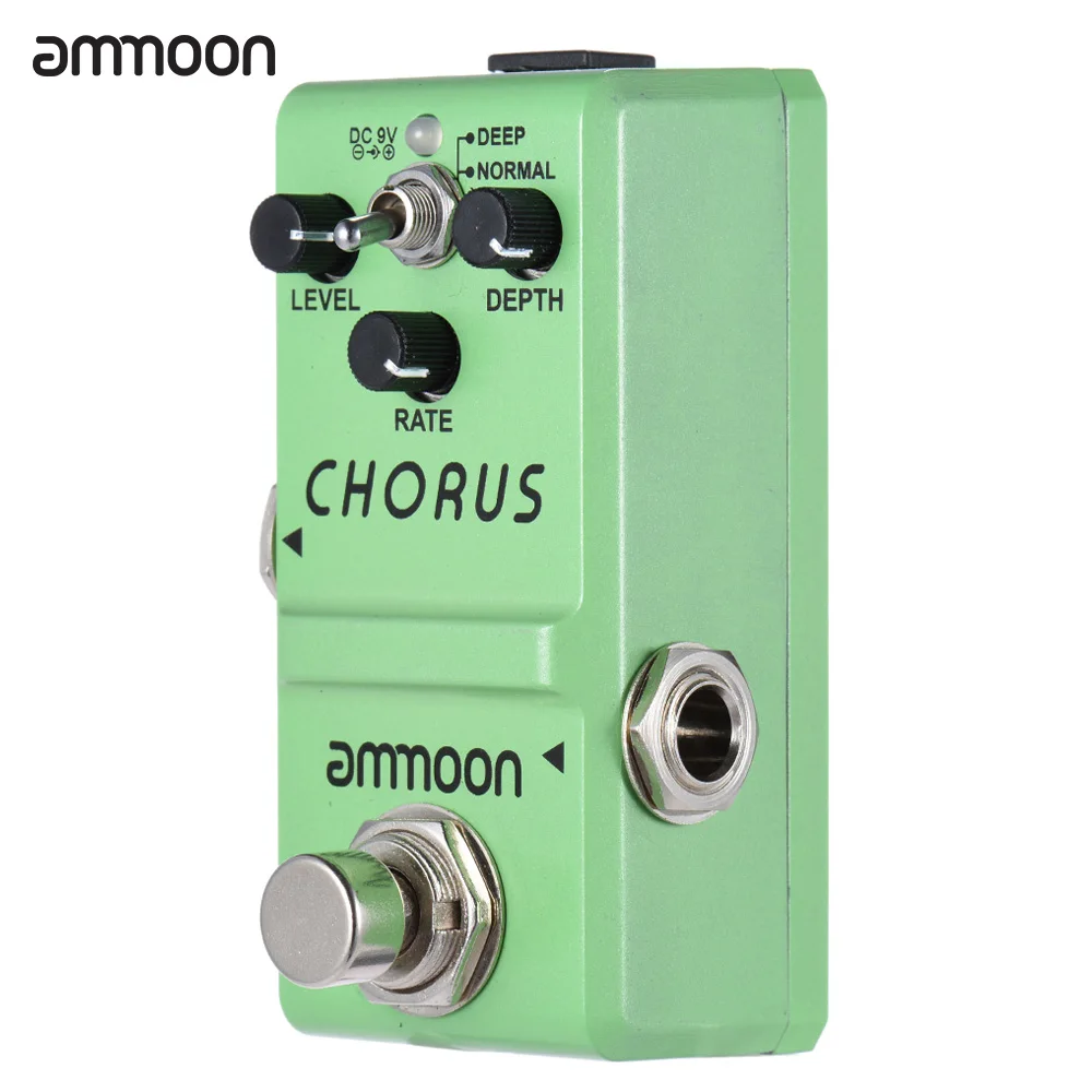 

ammoon AP-14 Guitar Pedal Nano Series Electric Guitar Effect Pedal Analog Chorus True Bypass Aluminum Alloy Guitar Accessories