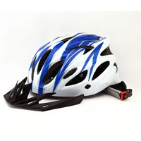 mens bike helmet ultralight mtb road cycling helmet visor safety bicycle equipment riding helmet l 56 62cm