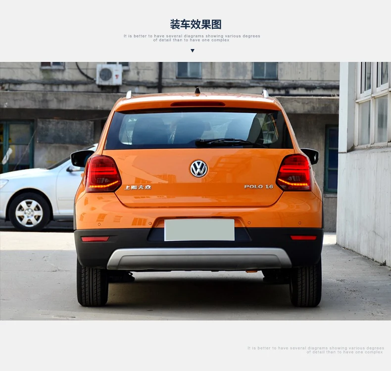 KOWELL автомобильный Стайлинг для vw POLO задние фонари 2006 2007- для VW golf MK6 светодиодные задние фонари, DRL+ тормоз+ Парк+ Динамический сигнал поворота