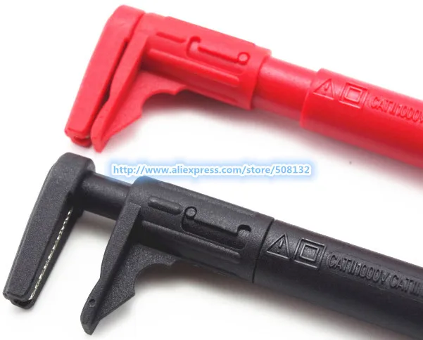 Испытательный провод/комплект сверхмощных зажимов для шины 4 мм банановый