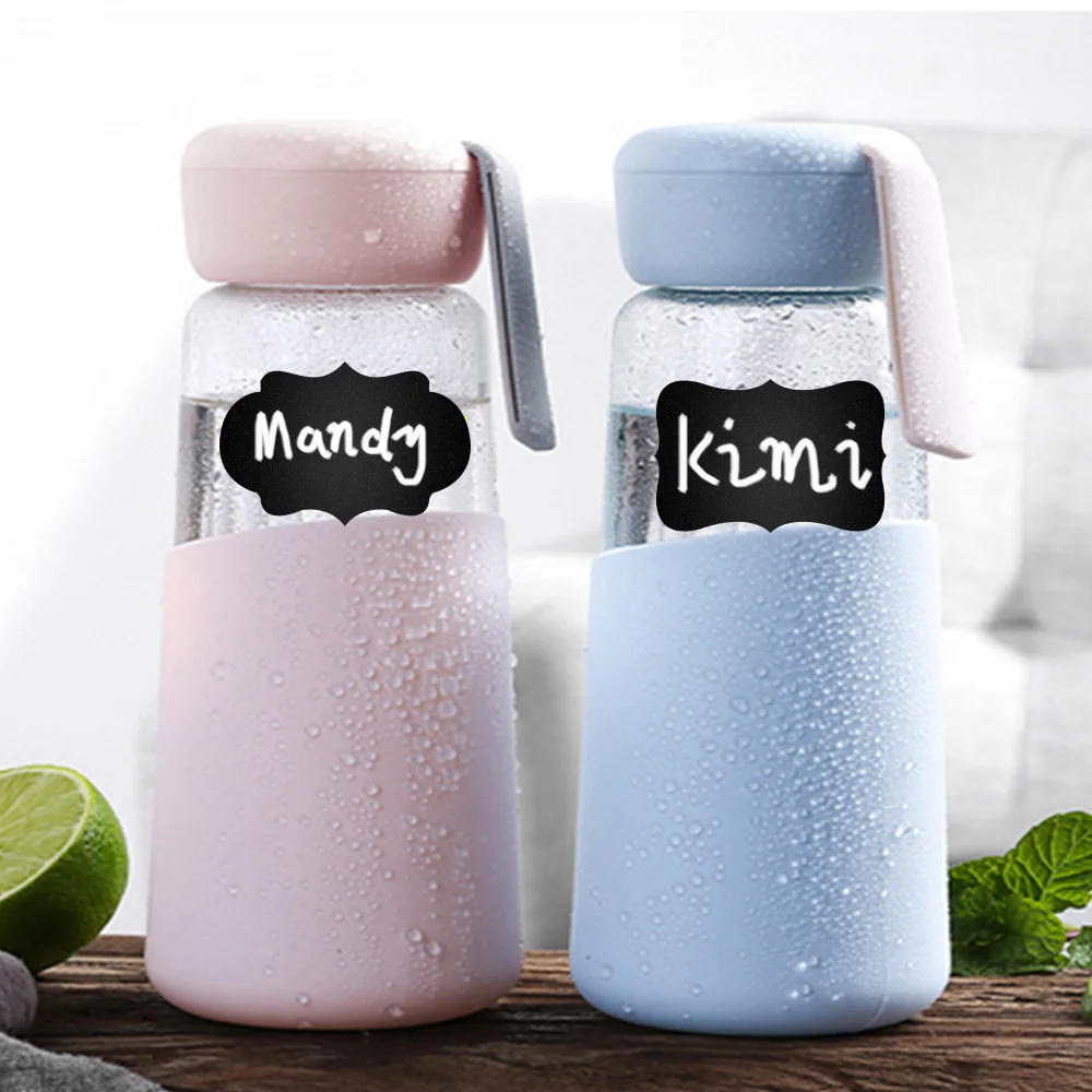 Labelife 112PCS Chalkboard Kitchen Spice Label Stickers Home Jam Jar Bottle Tags Blackboard Labels With Marker Pen - купить по