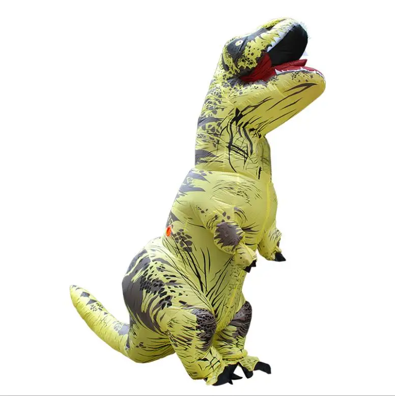 Костюм динозавра для взрослых надувные костюмы на Рождество косплей T rex