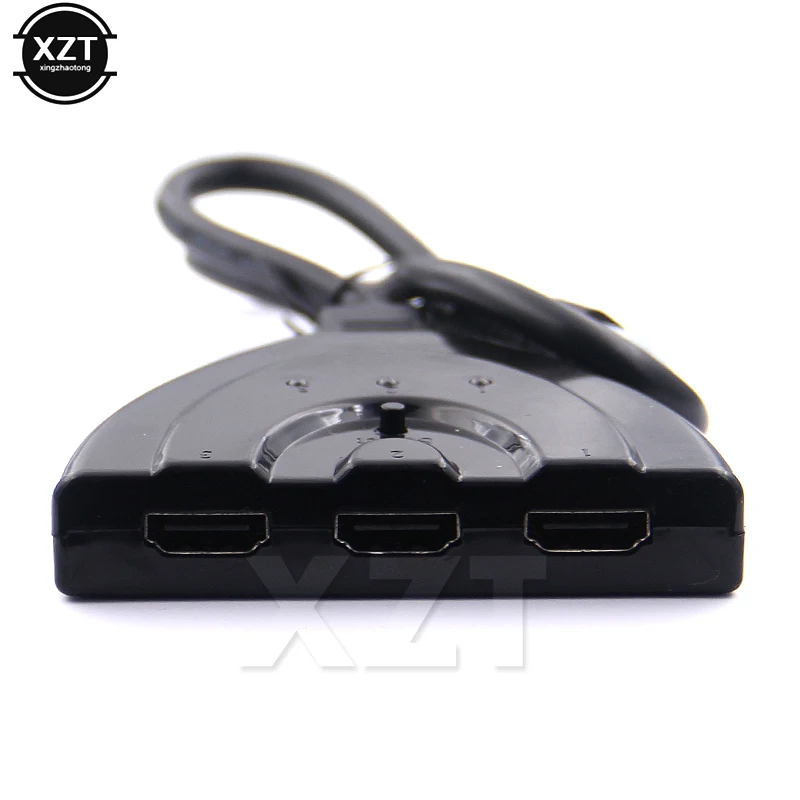 3 порта 4 к HDMI кабель адаптер входа 1 выход автоматический переключатель сплиттер