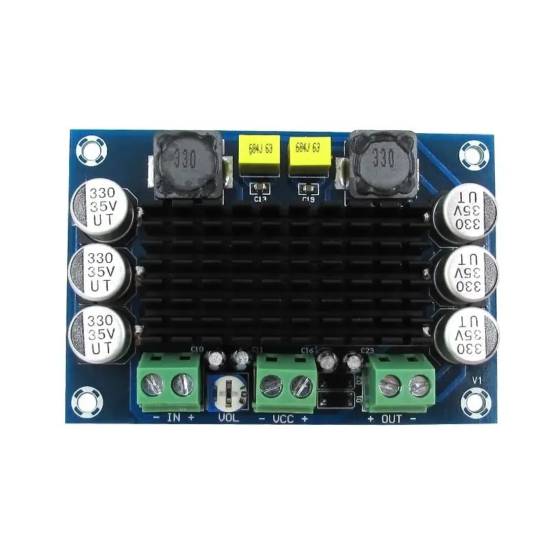 Плата цифрового аудио усилителя DC 12V 26V 100W TPA3116 TPA3116DA моно канальный стерео модуль
