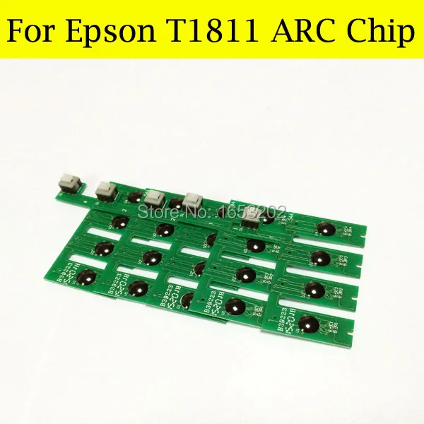 Самый популярный картридж чип для Epson T1811-T1814 XP-102 XP-202 XP-205 XP-302 XP-305 XP-402 XP-405 СНПЧ