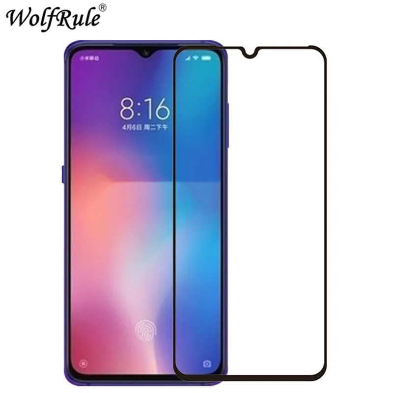 2 шт., защита для ЖК-экрана Xiaomi mi 9, полностью проклеенное стекло Xio mi 9, 2.5D, полное покрытие, закаленное стекло для Xiaomi mi 9 mi 9, пленка для телефона