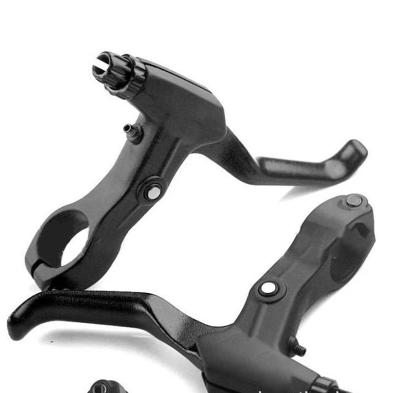 Велосипедные тормоза рычага переключения передач черный и белый алюминиевый