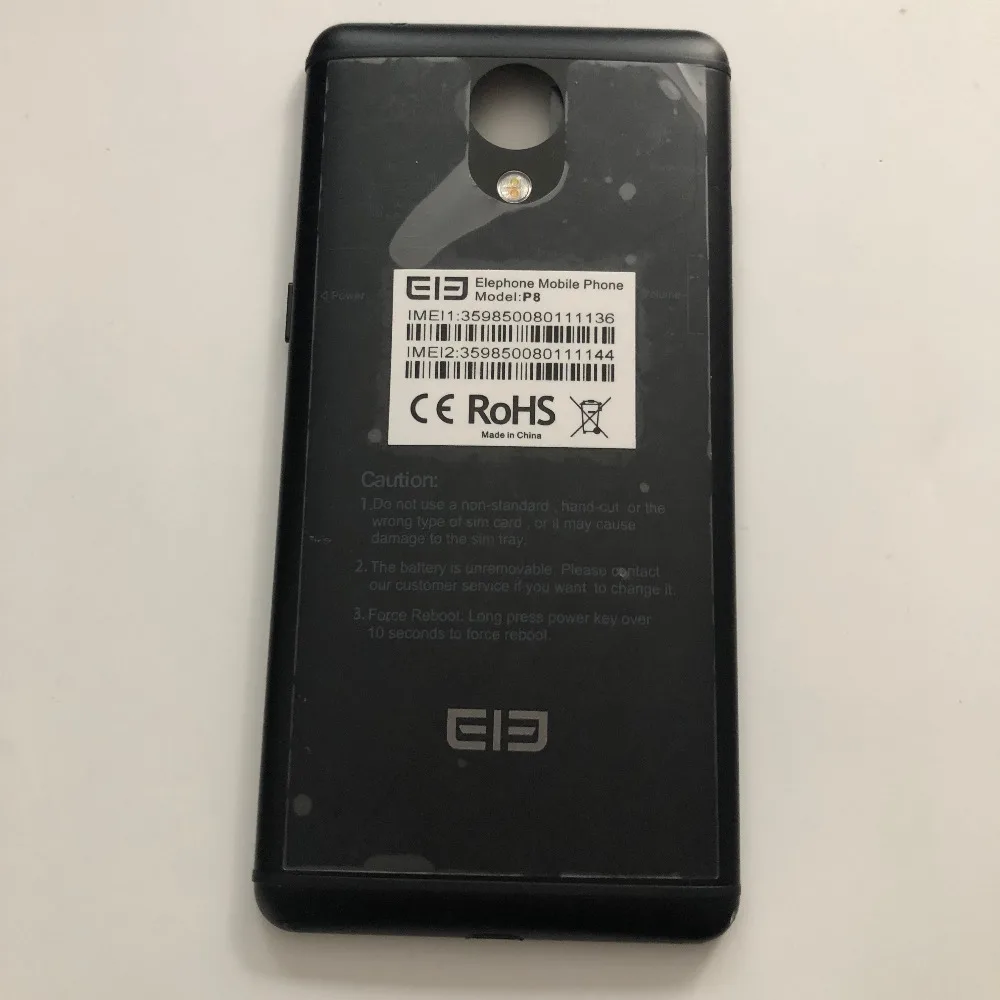Б/у защитный чехол для аккумулятора задняя крышка Elephone P8 MT6750T Восьмиядерный 3D 5