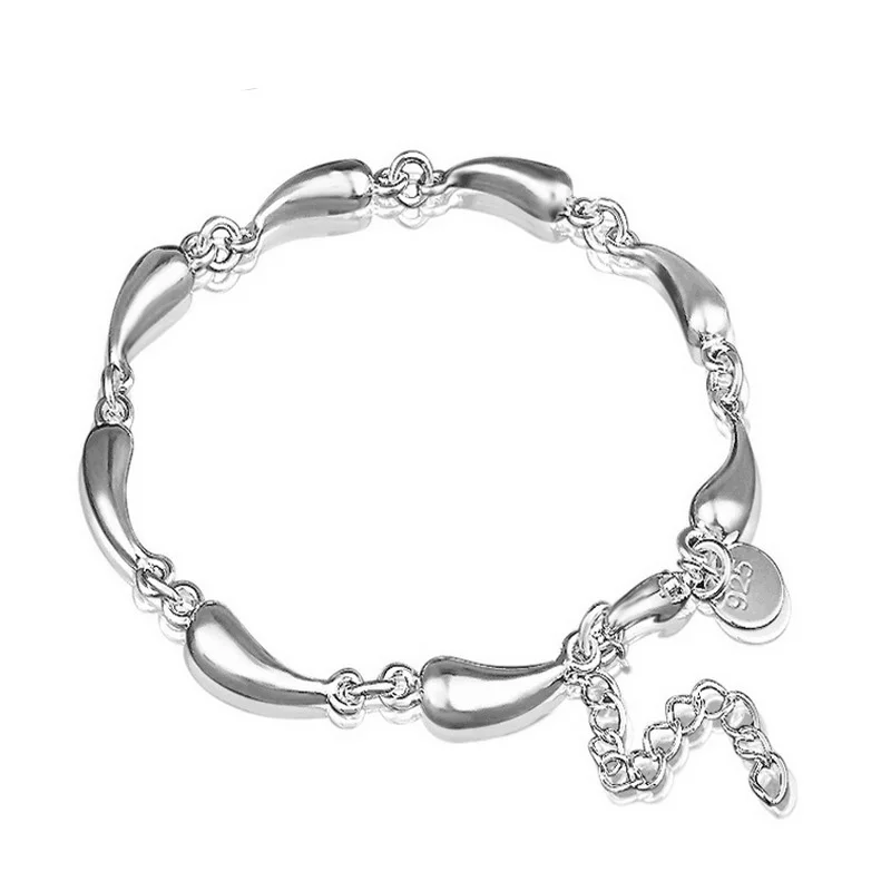 Лидер продаж свадебные ювелирные изделия браслет с платформой и подвесками в