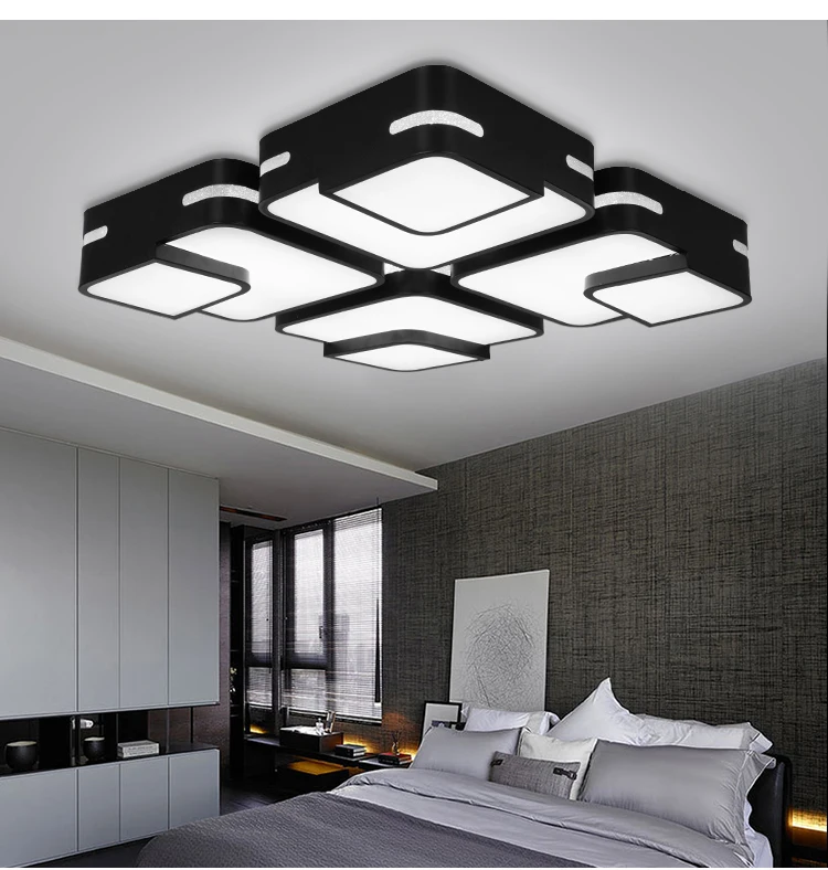 2016 новые современные светодиодные потолочные лампы для гостиной Lustre светильники