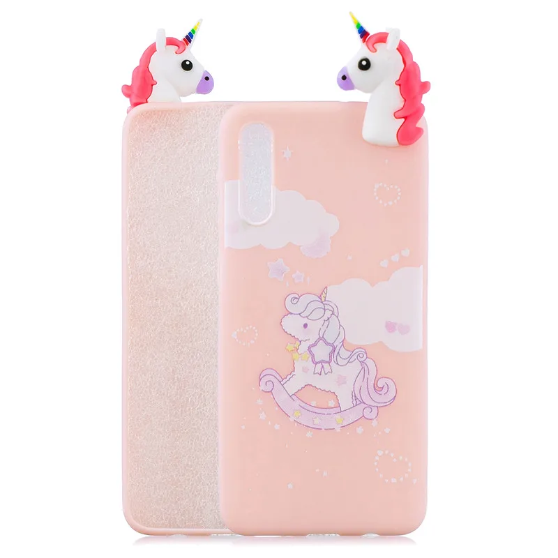 FLYKYLIN Silicone Case For Samsung Galaxy M20 M10 Cases A30 A50 Coque Soft TPU 3D Doll Toys Cartoon Phone Back Cover |