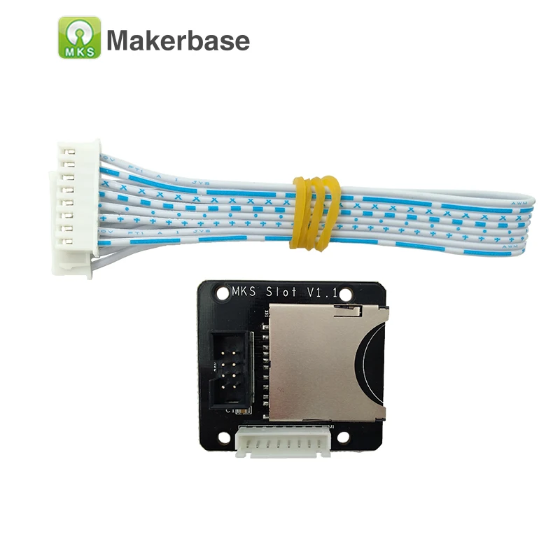 Makerbase MKS слот для Robin SD внешний Кардридер разъем sd Модуль расширения подходит ниже