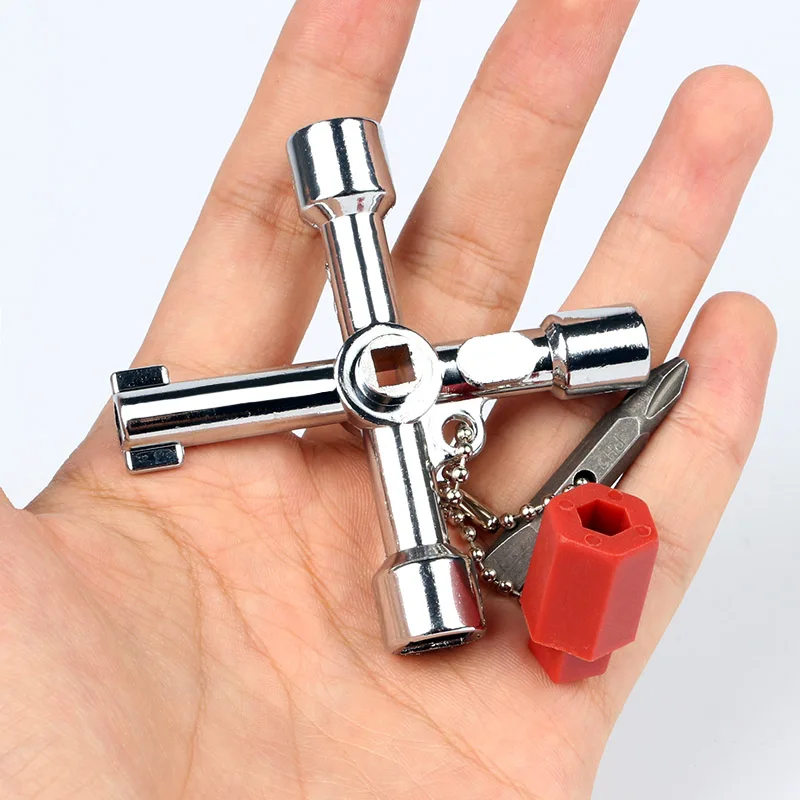5 в 1 перекрестный переключатель ключ с аксессуарами Универсальный квадратный