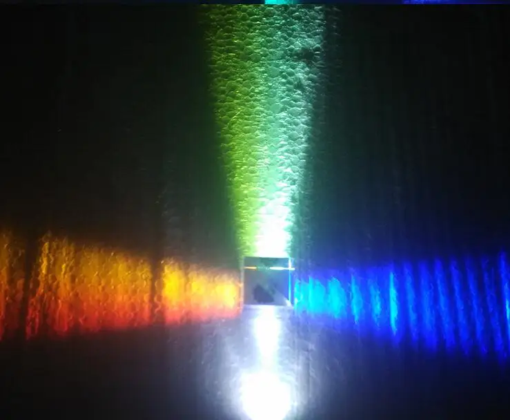 4 шт. красивые DIY дефектная X-кубическая Призма RGB сплиттер крест дихроическая призма для вечерние украшения дома