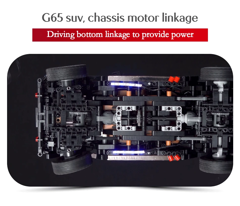 1641 шт. приложение 2,4 г дистанционное управление внедорожник G65 Technic City RC автомобиль модель здания игрушечный конструктор для детей мальчиков