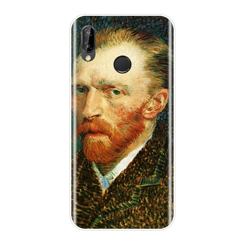 Чехол для телефона Van Gogh Huawei P20 Lite Pro P9 P10 Plus P Smart силиконовая задняя крышка P7 P8 Mini 2017