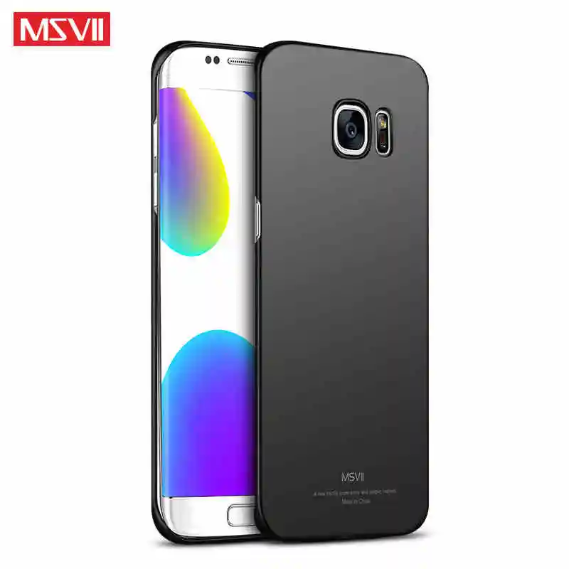Чехол для Samsung Galaxy S6 Edge матовый чехол Msvii Жесткий из поликарбоната S 6 чехлы|cover for