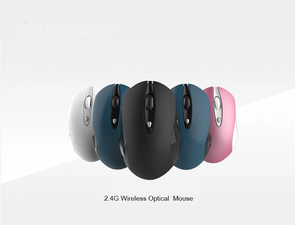 SeenDa 2.4G Wireless Mouse Slient Button Optical Mice for Laptop Noiseless Vertical Mouse for PC Computer