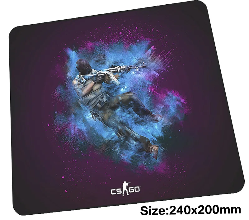 Коврик для мыши cs go 240x200x3 мм лучший игровой коврик геймерский рождественский