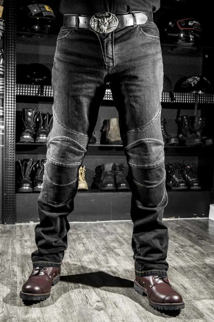 

Protective kneepads motorcycle racing pants / motocross jeans trousers / Racing - off-road motorcycle professional racing suit