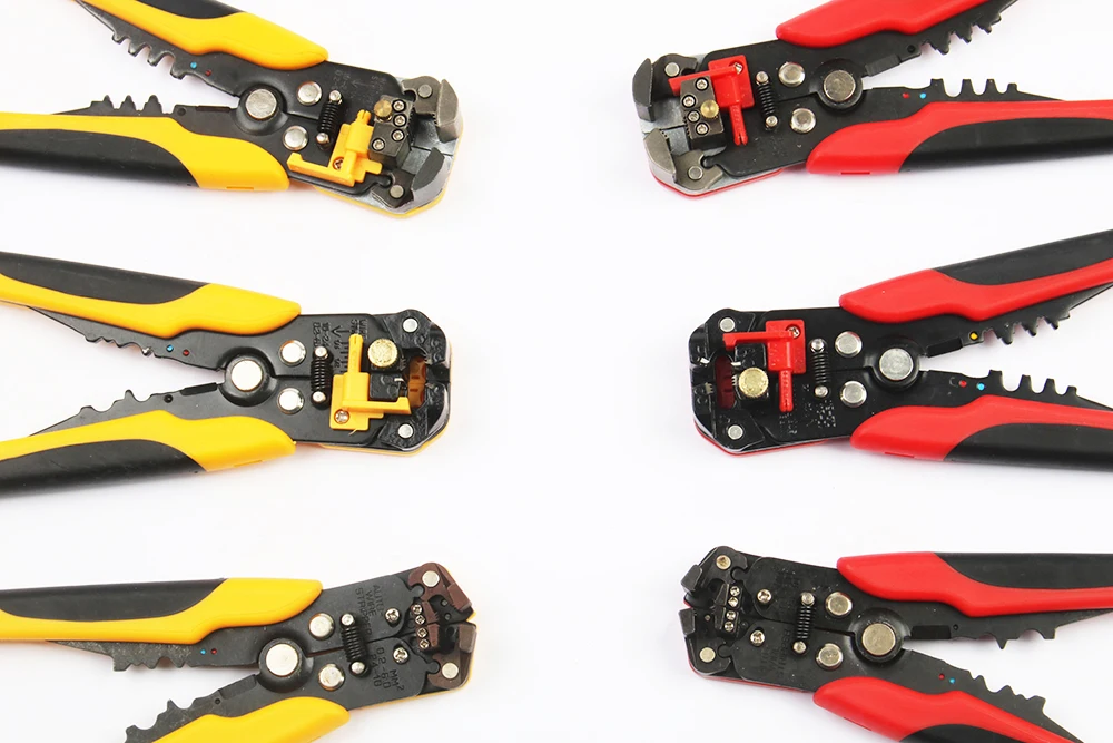 ЛЮБАНЬ HS-D1 AWG24-10(0.2-6.0mm2) дизайн Многофункциональные автоматические плоскогубцы для зачистки Кабеля Для Зачистки проводов Обжимной инструмент Для Резки