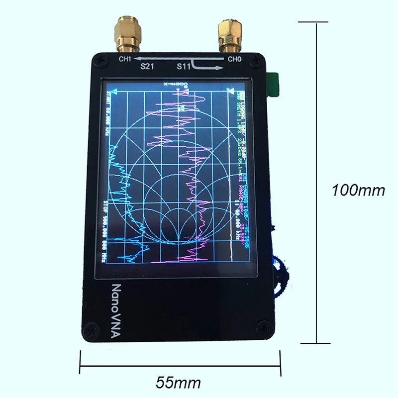 Горячий для Nanovna векторный сетевой анализатор пресс экран Hf Vhf Uhf Uv 50Khz 900Mhz