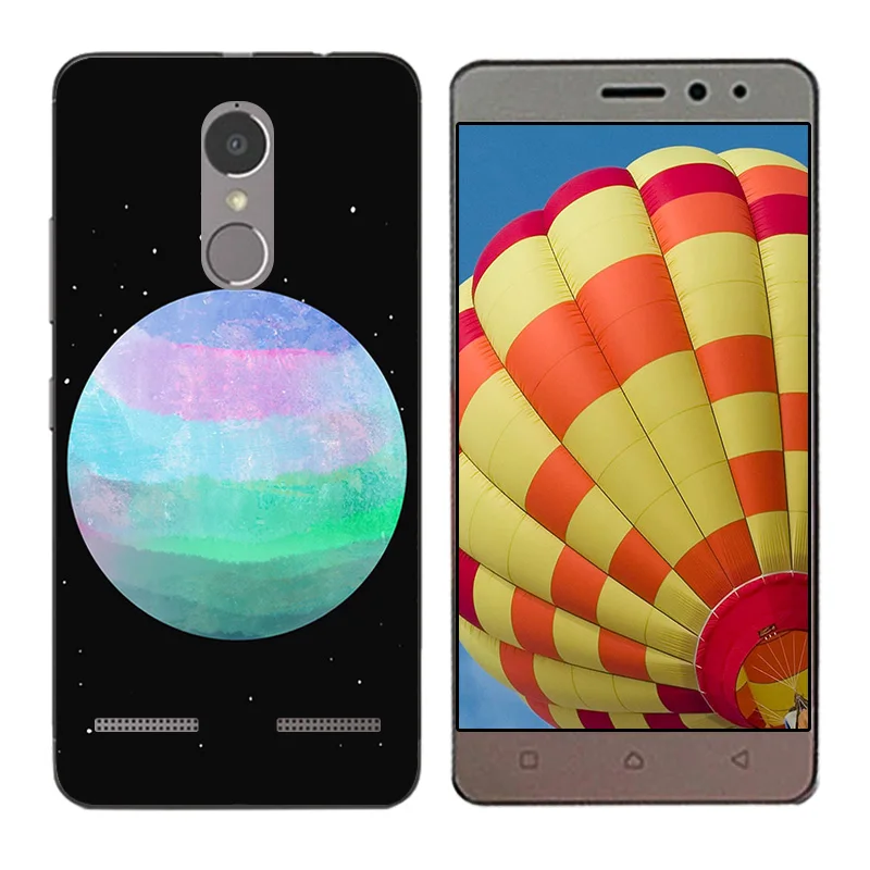 Мягкие чехлы из ТПУ Для Lenovo K6 с питанием Shel Botanic печать для K6power комбинированный
