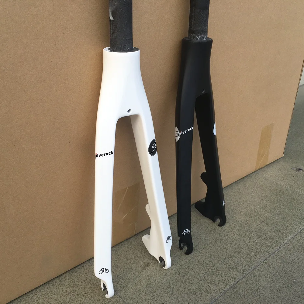 Silverock Minivelo велосипедная Карбоновая вилка 2" 451 406 20 1 1/8" дисковый суппорт тормоза совместимы с Mini Velo жесткая вилка длинная трубка 495 мм