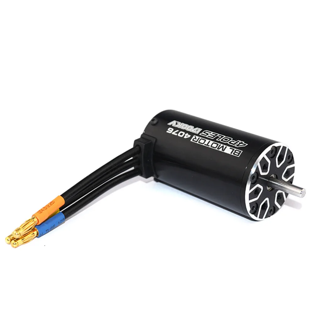 RC 4076 2250KV 2000KV 1700KV 1550KV бесщеточный двигатель 120A ESC со светодиодная карта для