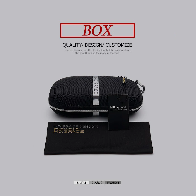 

HD.space Brand Men Polarized Sunglasses Square HD Polarized UV400 Mirror Male Sun Glasses Women For Men Oculos de sol 2018