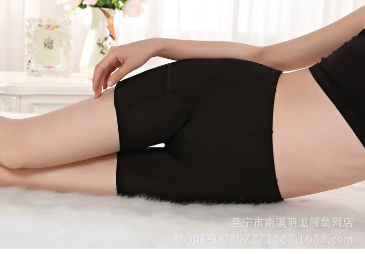 Новая модная одежда шорты короткая Нижняя юбка женские бесшовные ледяные штаны Нижнее белье Шорты трансвестит