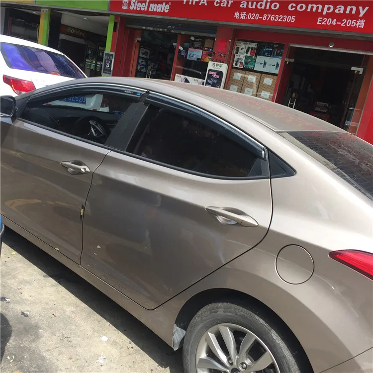 Для Elant Пластиковый оконный козырек Vent Shades Защита от солнца и дождя для Hyundai