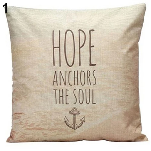 

Home Simple Casaul Beige Background Cotton Linen Pillow Cover Case Cushion