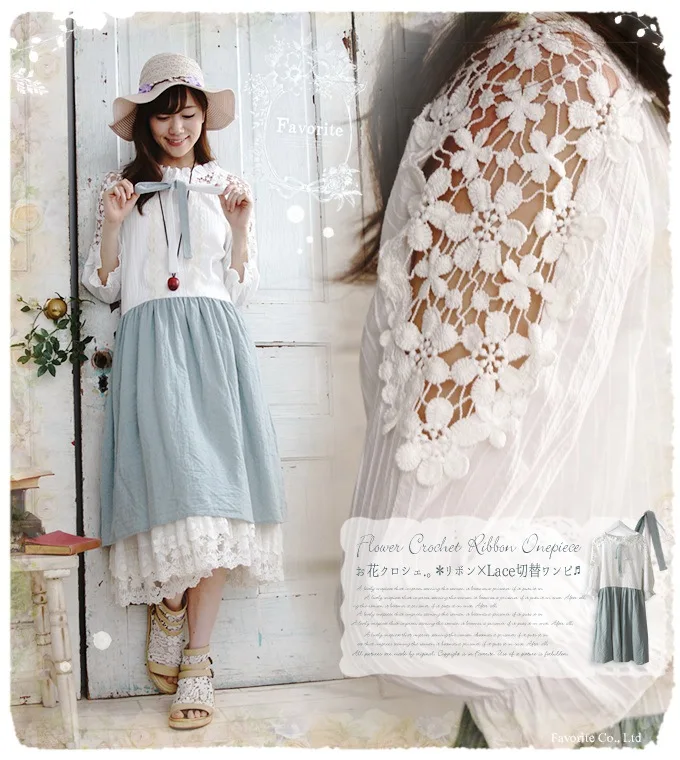 Женское платье с вышивкой крючком винтажное хлопковое кружевное лоскутное в