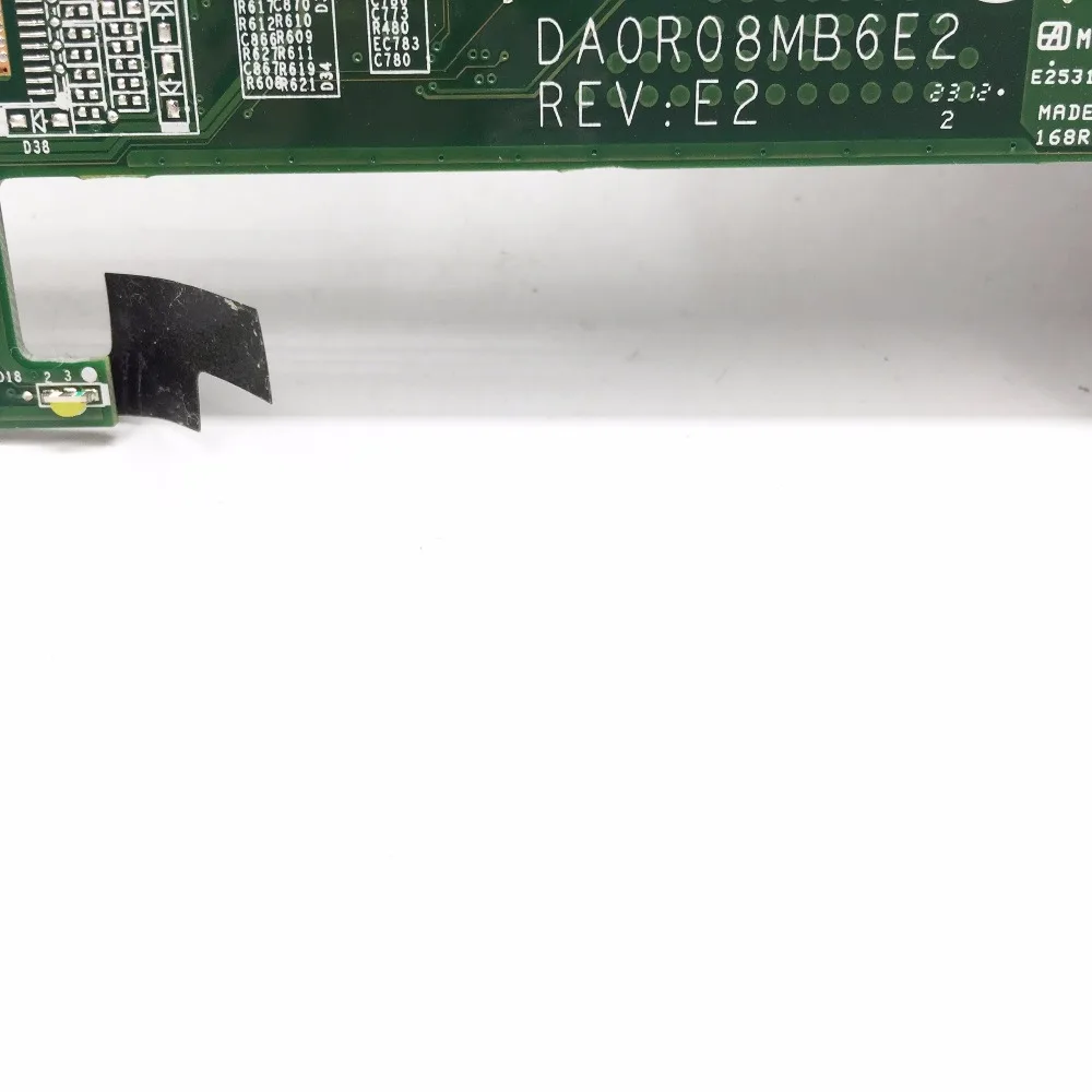 Kefu DR0R08MB6E2 материнская плата для Dell 14R 5420 7420 Материнская плата ноутбука DA0R08MB6E2 HM77 GT630M Тесты материнская плата