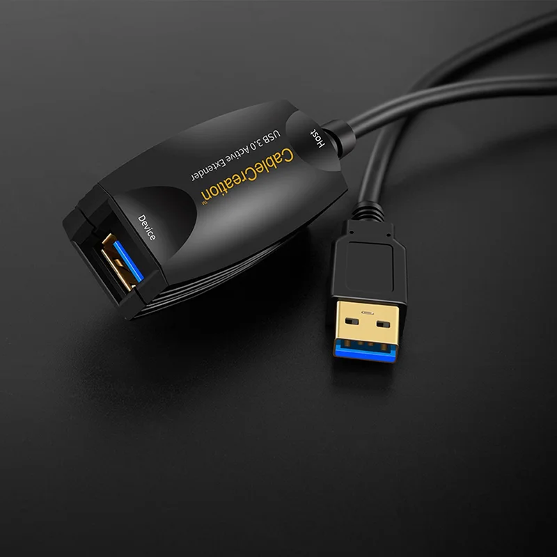 5 м Активный удлинитель USB 3 0 штекер-гнездо с усилителем сигнала совместимый Oculus