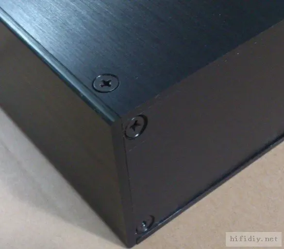 2607 Серебряный Полный алюминиевый корпус предусилителя/усилитель шасси AMP BOX |