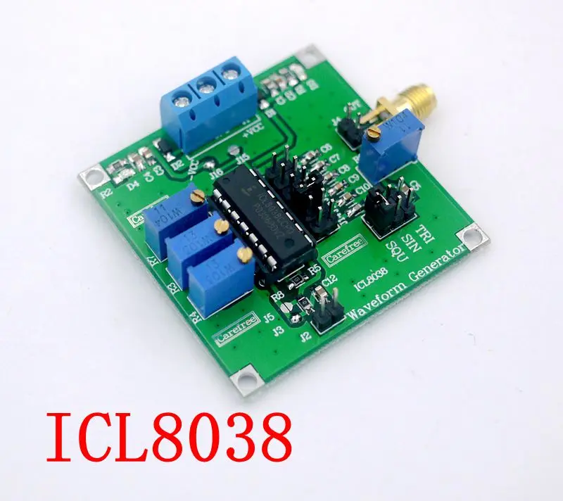 ICL8038 низкочастотный синусоидальный квадратный треугольный генератор сигналов |